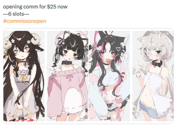 commission open